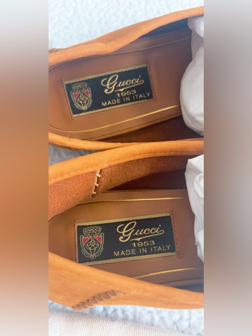 Gucci Women's Horsebit 1953 Suede  Loafers - Picture 5 of 16